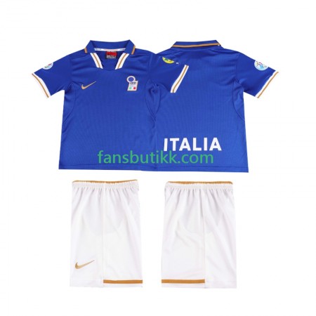 Fotballdrakt Italia Barn Retro Hjemmetrøye 1996 Kortermet